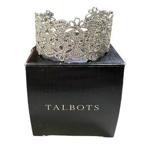 Talbots Silver Cuff Bracelet Fashion Style Made Of High Quality Material